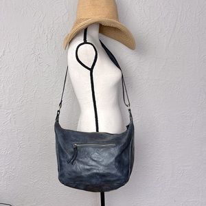 Joy Susan Debbie Vintage Vegan Hobo Crossbody Bag